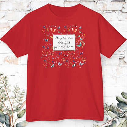 Kids Heavy Cotton™ Tee - ANY DESIGN - USA