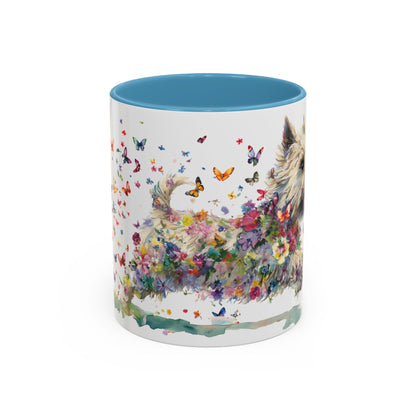Cairn Terrier #1 Personalized Accent Mugs, 11oz