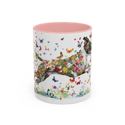 Boxer #1 Personalized Accent Mugs, 11oz
