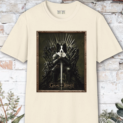 Border Collie #1 Game of Bones unisex T shirt