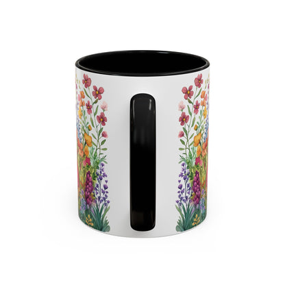 Fox #3 Personalized Accent Mugs, 11oz