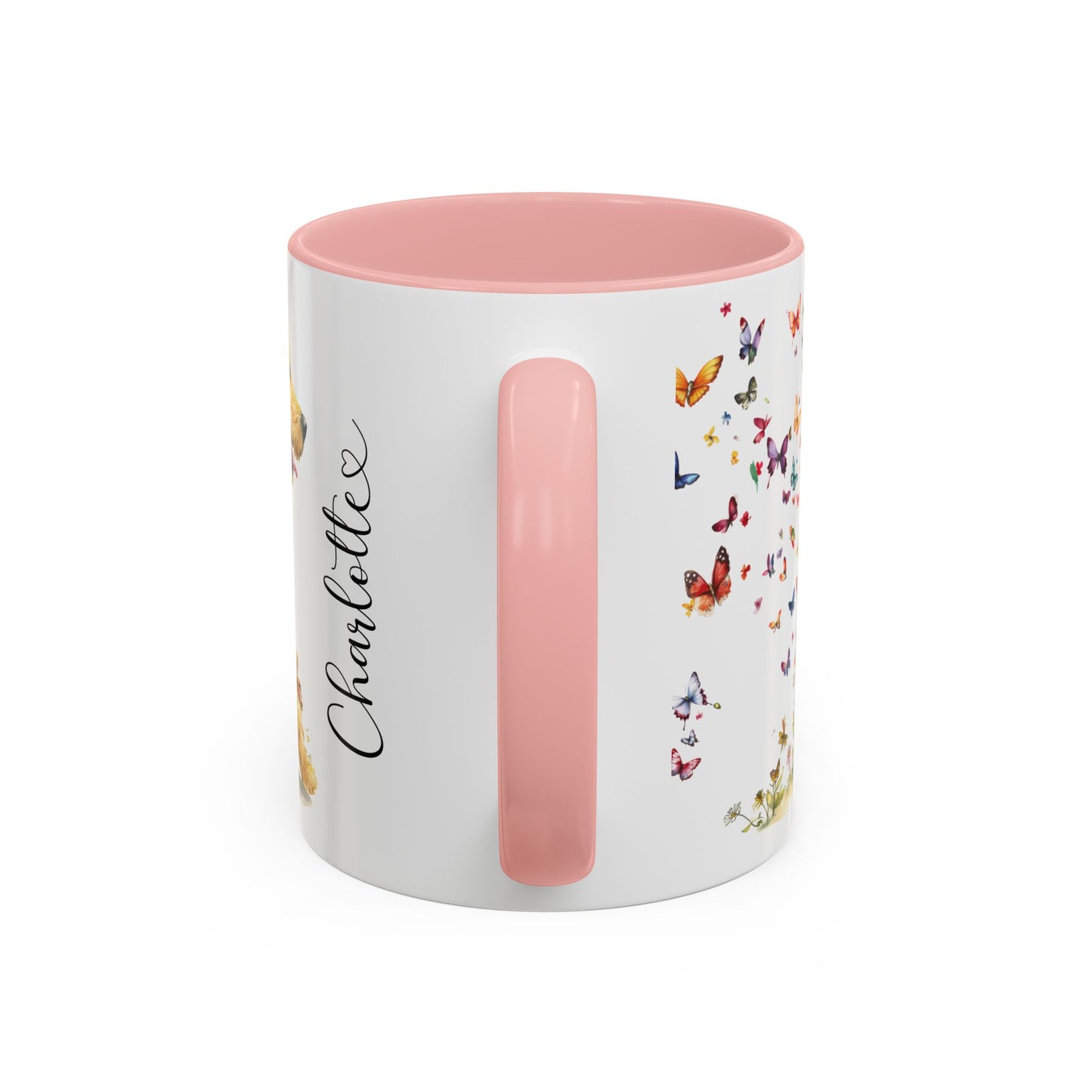 Golden Doodle/Groodle #3 Retriever Personalized Accent Mugs, 11oz