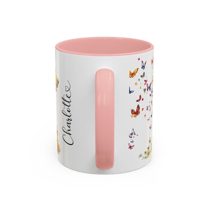 Golden Doodle/Groodle #3 Retriever Personalized Accent Mugs, 11oz