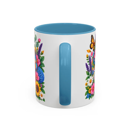 Most Amazing Mom, 11oz  accent mug (US spelling)