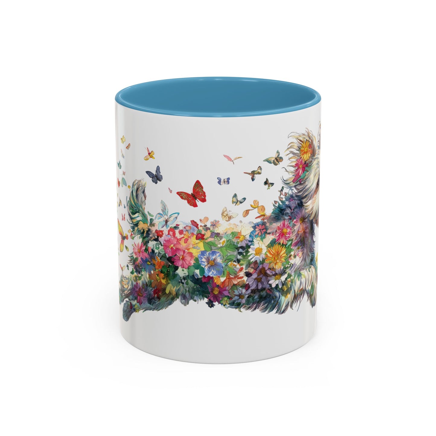 Yorkipoo #1 Personalized Accent Mugs, 11oz