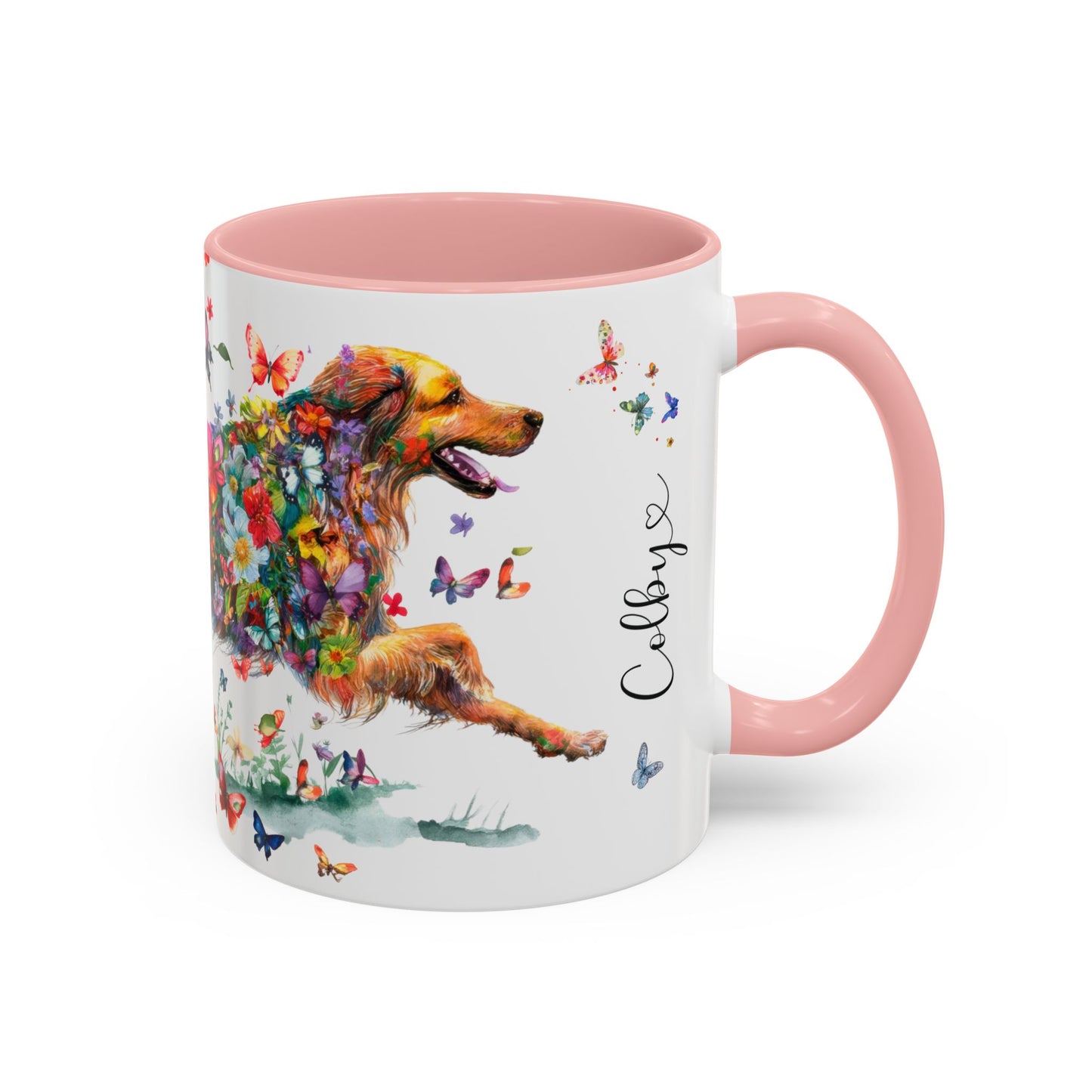 Hovawart #1 Colorful Accent Mugs, 11oz