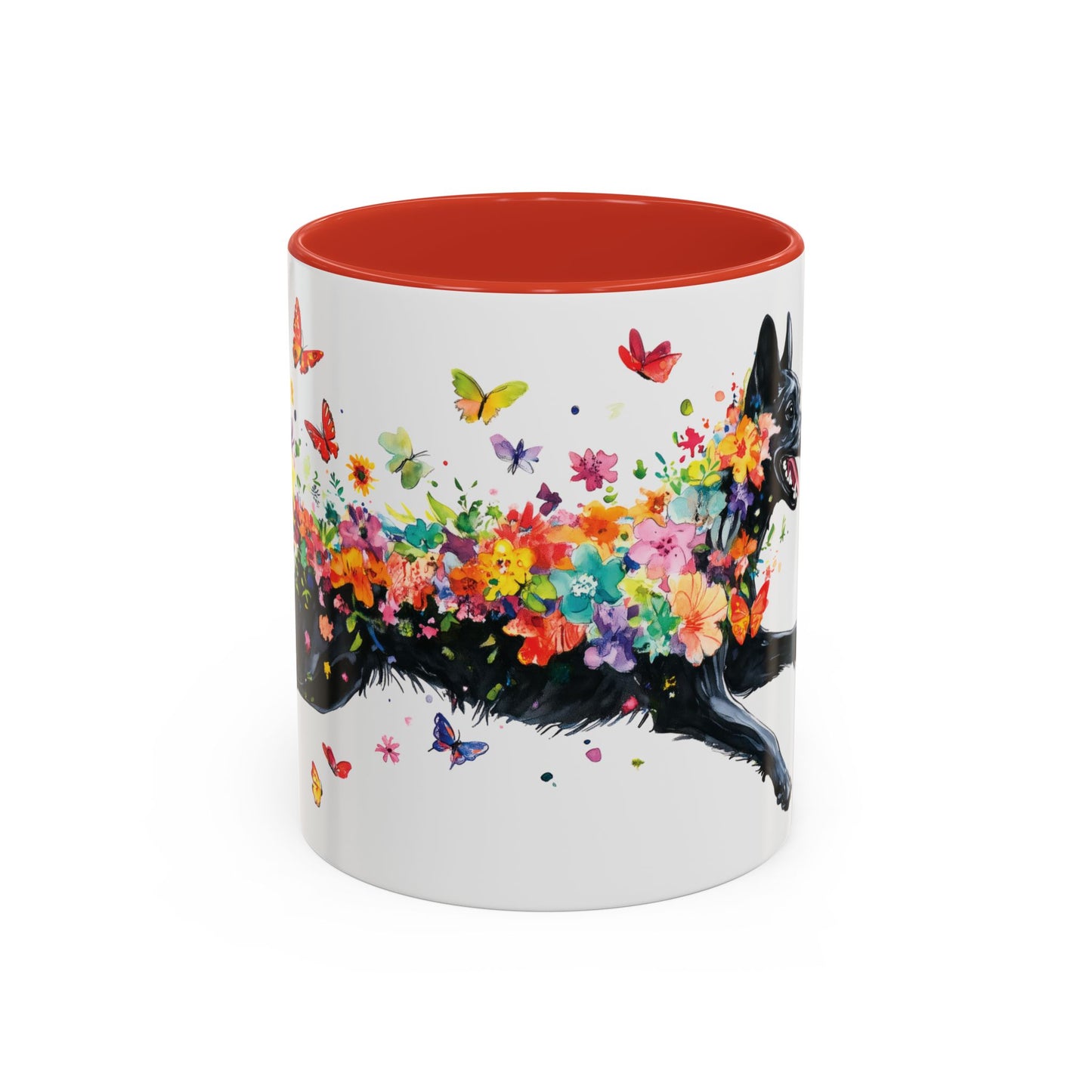 Kelpie Personalized Accent Mugs, 11oz