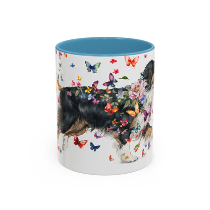 Australian Shepherd NBT #4 Personalized Accent Mugs, 11oz
