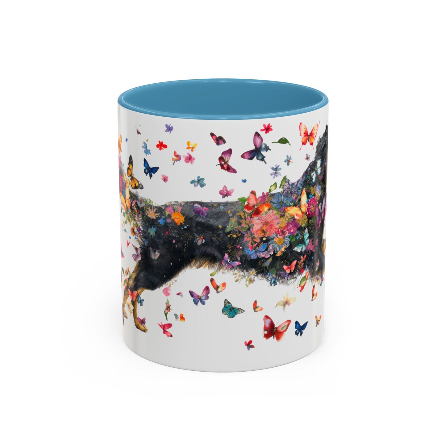 Hovawart #3 Colorful Accent Mugs, 11oz
