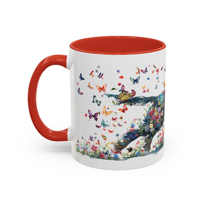 Gordon Setter Personalized Accent Mugs, 11oz