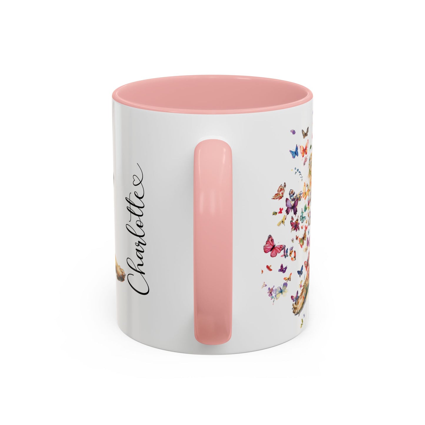 Golden Retriever #2 Retriever Personalized Accent Mugs, 11oz