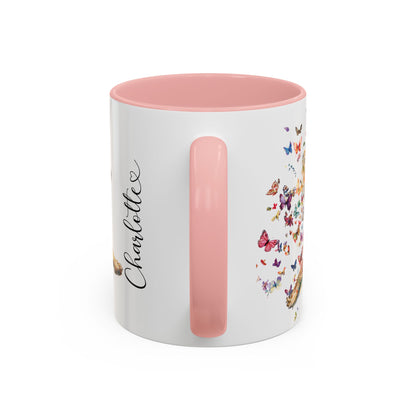 Golden Retriever #2 Retriever Personalized Accent Mugs, 11oz