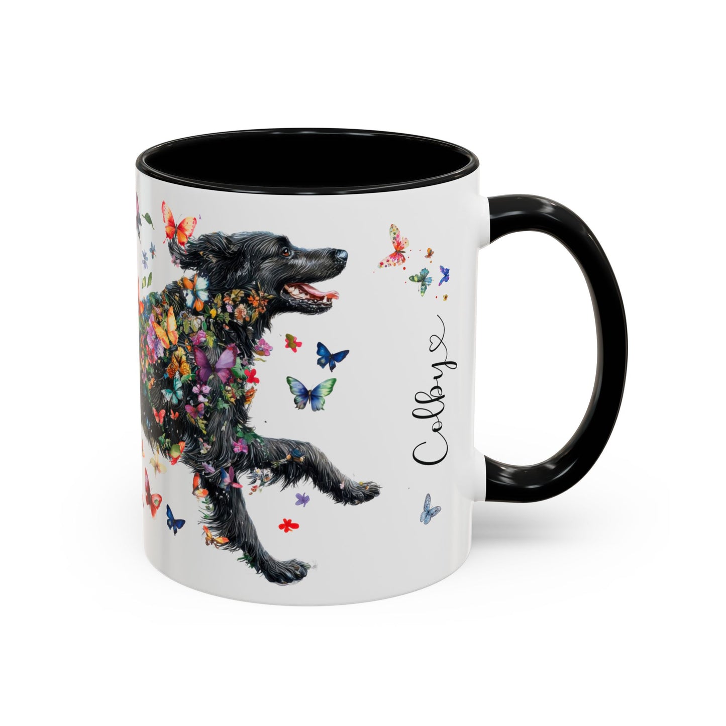Hovawart #2 Colorful Accent Mugs, 11oz
