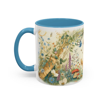 Golden Retriever "Dance like nobody's watching" Personalized  Mugs, 11oz