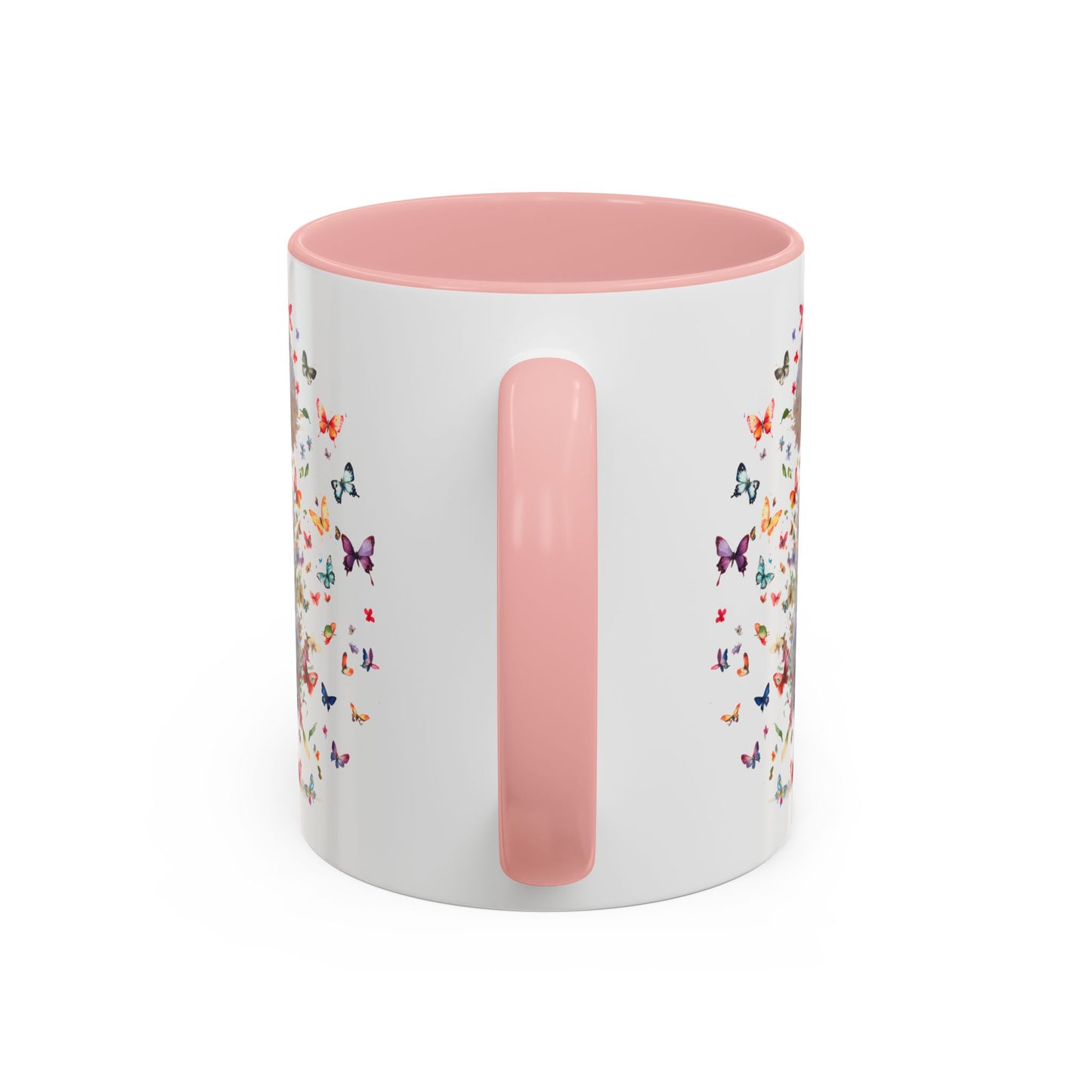 Poodle #6 Personalized Accent Mugs, 11oz