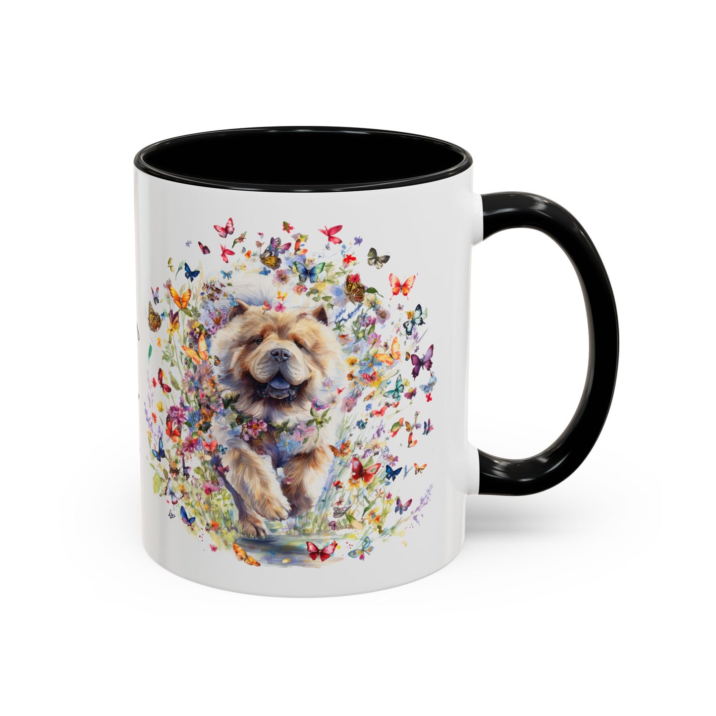 Chow Chow #7 Personalized Accent Mugs, 11oz