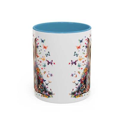 Silky Terrier #2 Personalized Accent Mugs, 11oz