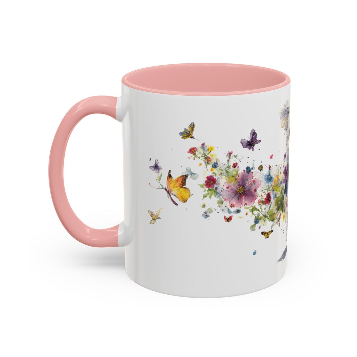 Maltipoo Personalized Accent Mugs, 11oz
