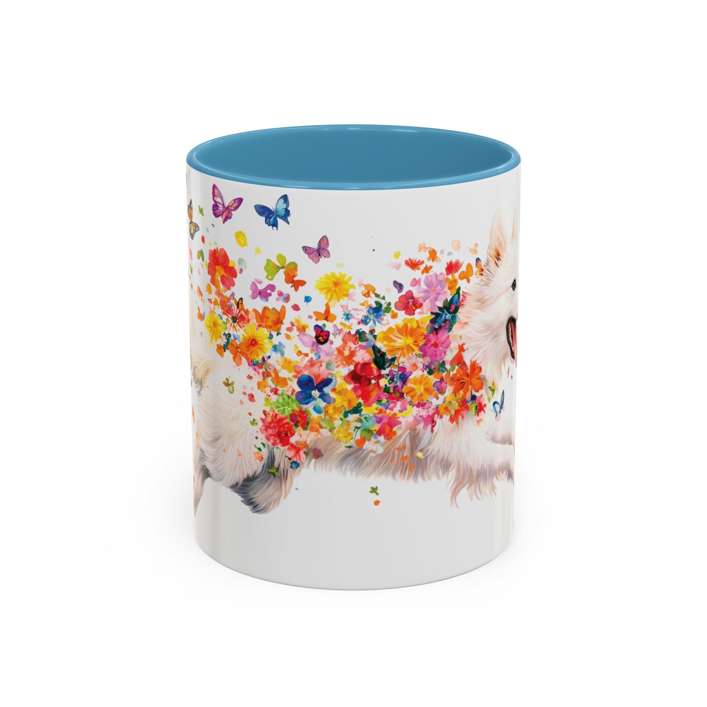 American Eskimo Personalized Accent Mugs, 11oz