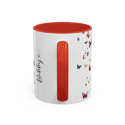 Sealyham Terrier Personalized Accent Mugs, 11oz