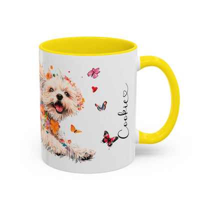 Havanese #1 Personalized Accent Mugs, 11oz