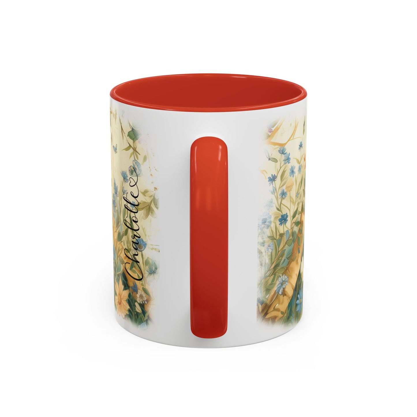 Golden Retriever "Dance like nobody's watching" Personalized  Mugs, 11oz