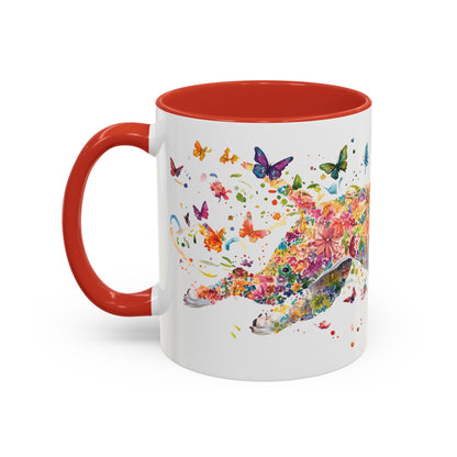 American Bulldog Personalized Accent Mugs, 11oz