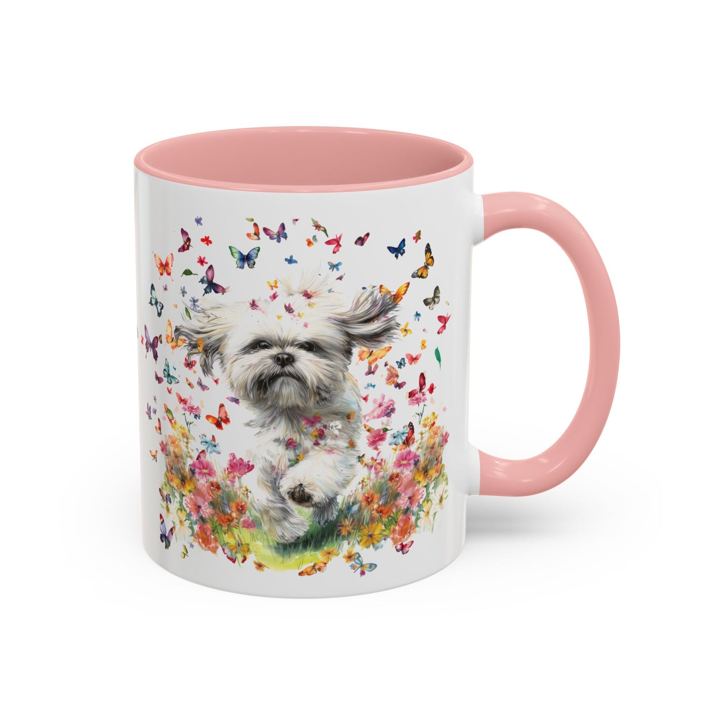 Shih Tzu #3 Personalized Accent Mugs, 11oz