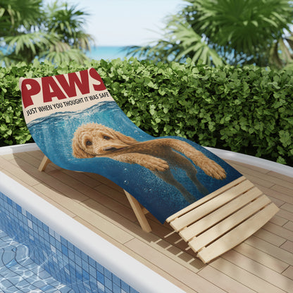 Golden Doodle/Groodle PAWS Beach Towel