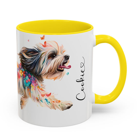 Havanese #2 Personalized Accent Mugs, 11oz