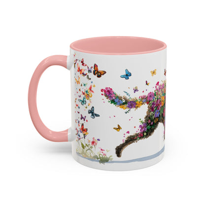 Curly Coated Retriever #1 Personalized Accent Mugs, 11oz