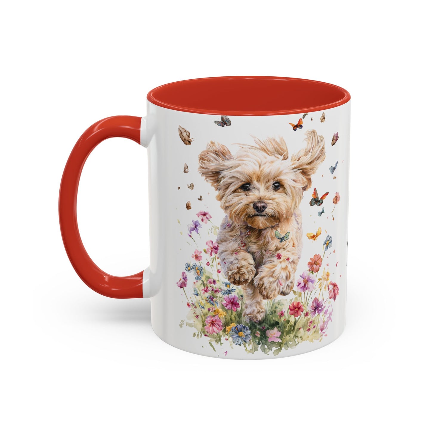 Cavoodle/Cavapoo/Doodle/Cockapoo #1 Personalized Accent Mugs, 11oz