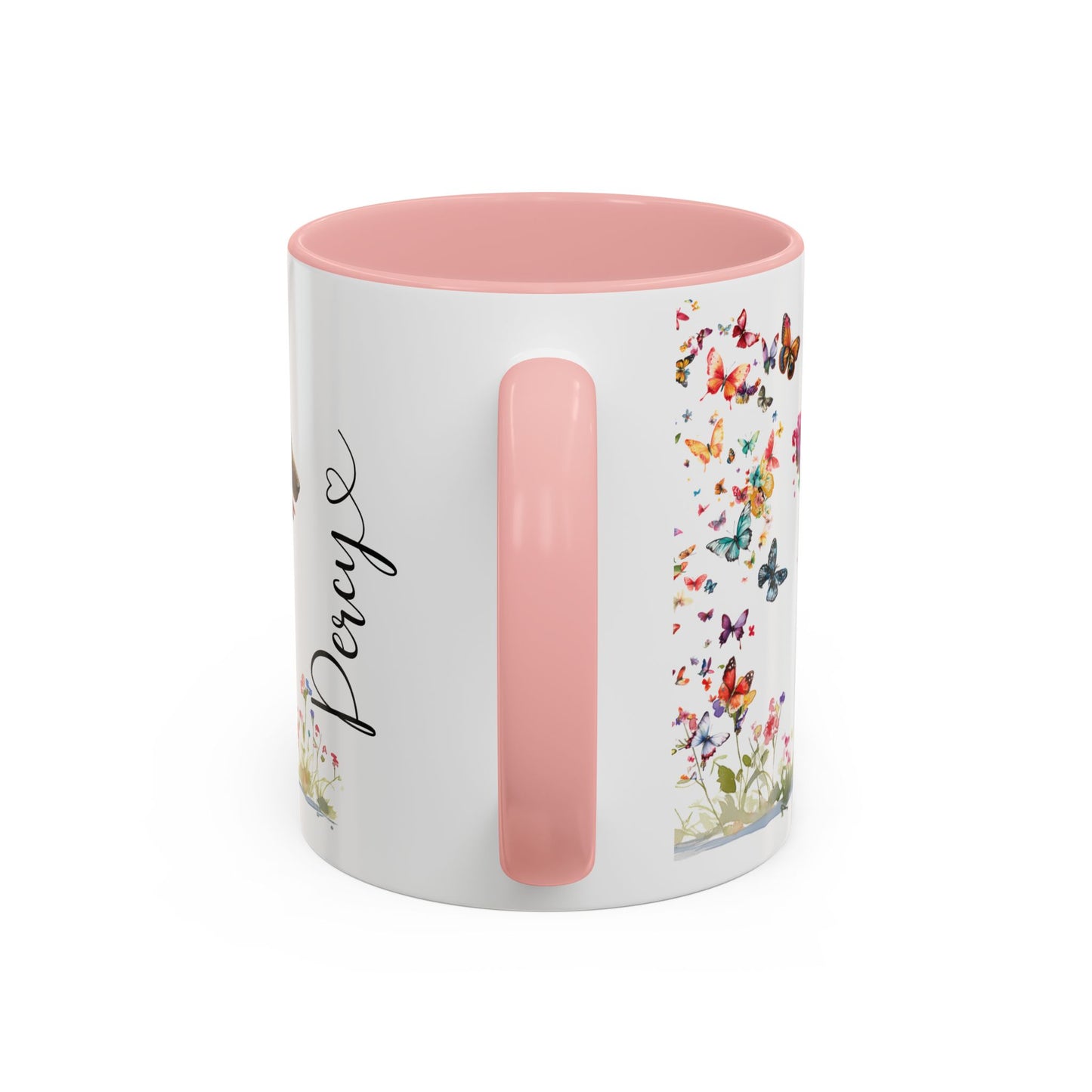 Curly Coated Retriever #1 Personalized Accent Mugs, 11oz