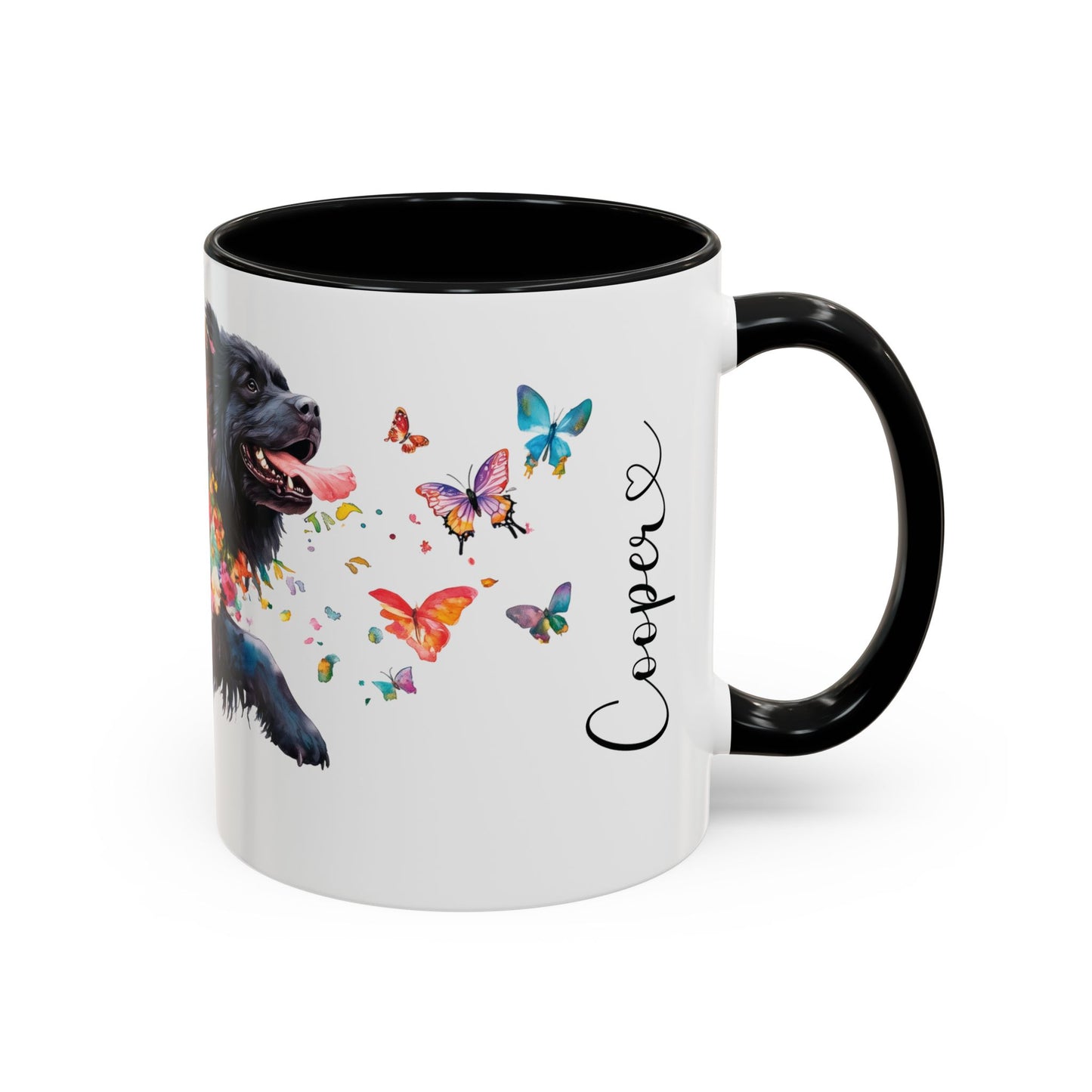 Tibetan Mastiff #3 Personalized Accent Mugs, 11oz