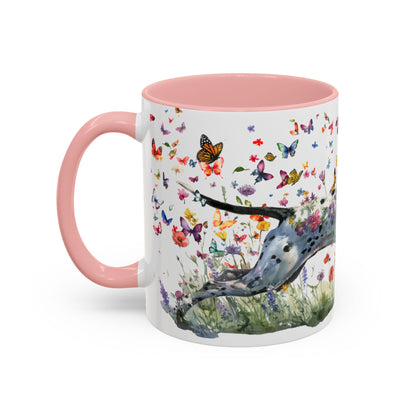 English Pointer #1  Personalized Accent Mugs, 11oz