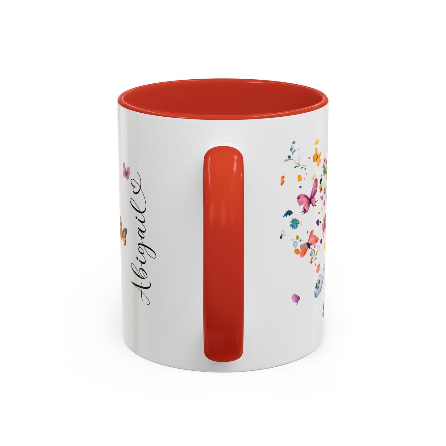 Dalmatian Personalized Accent Mugs, 11oz