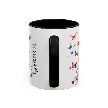 Lakeland Terrier #2 Personalized Accent Mugs, 11oz