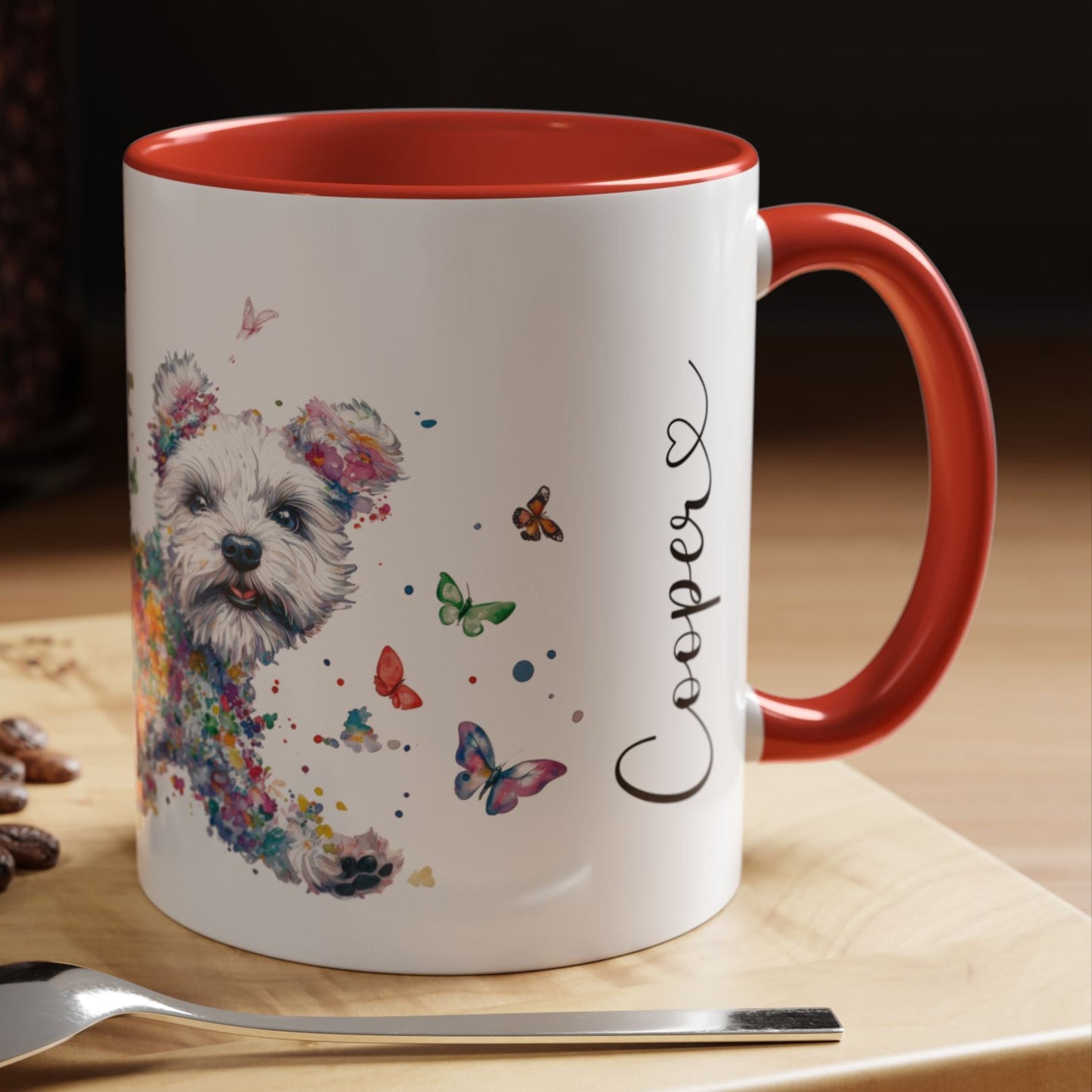 Pumi #1 Personalized Accent Mugs, 11oz