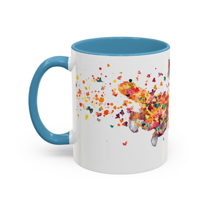 Corgi Personalized Accent Mugs, 11oz