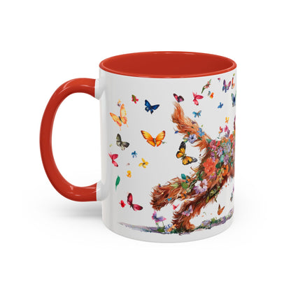 Cockapoo #2 Personalized Accent Mugs, 11oz