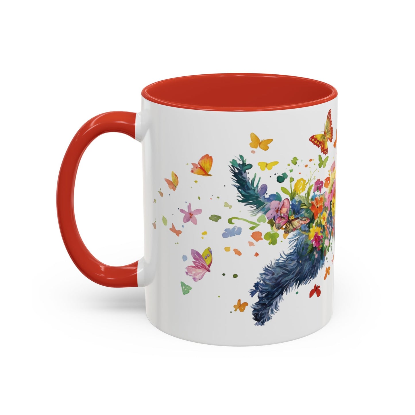 Giant Schnauzer Personalized Accent Mugs, 11oz