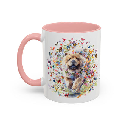 Chow Chow #7 Personalized Accent Mugs, 11oz
