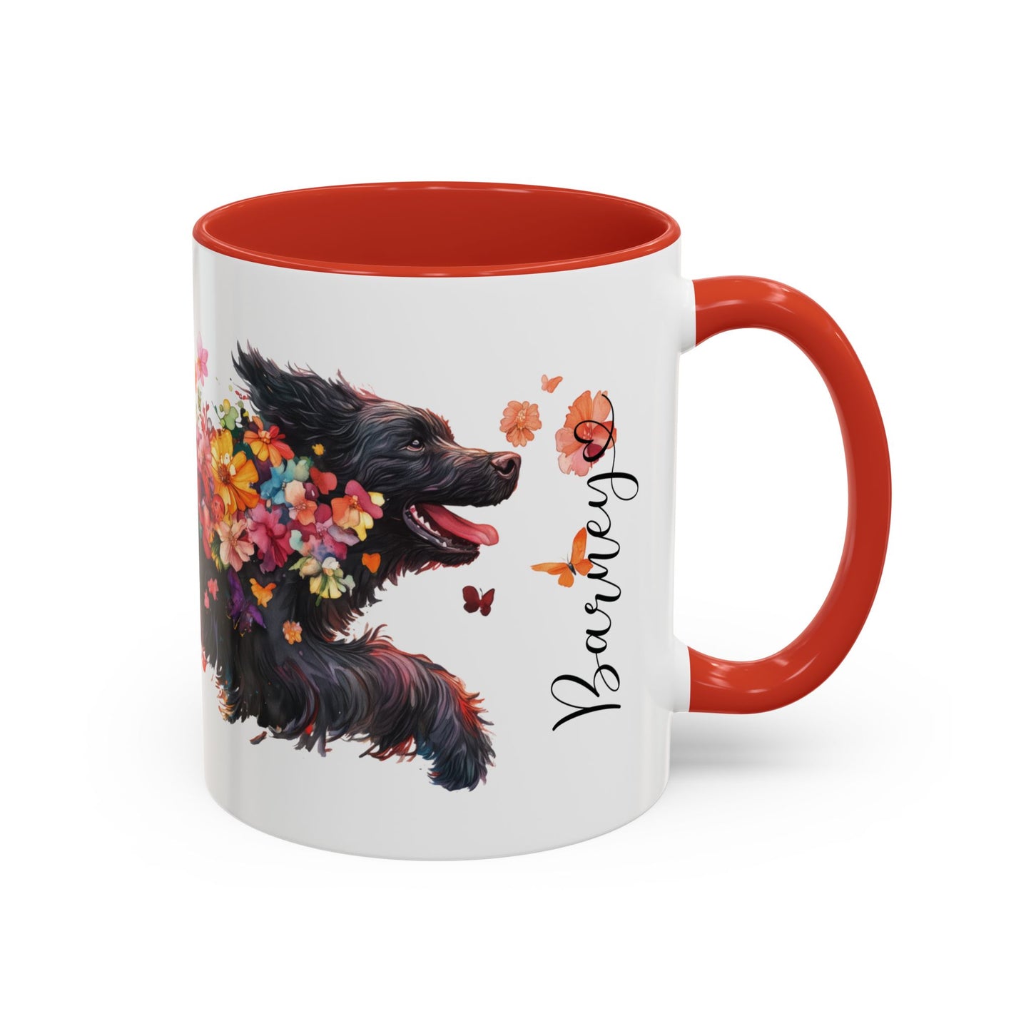 Newfoundland Personalized Accent Mugs, 11oz