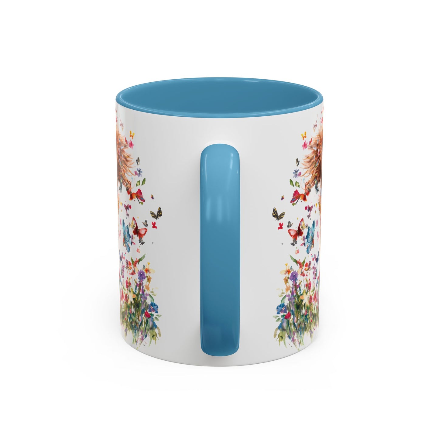 Ruby Cavalier King Charles Spaniel  Personalized Accent Mugs, 11oz