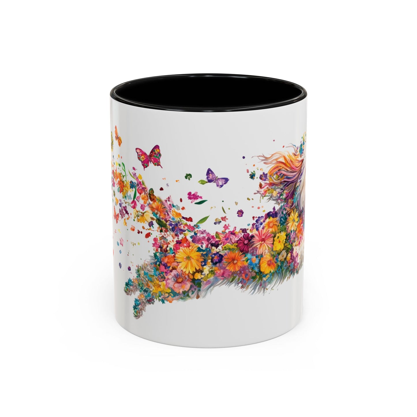 Shih Tzu Personalized Accent Mugs, 11oz