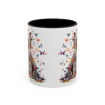 Silky Terrier #2 Personalized Accent Mugs, 11oz