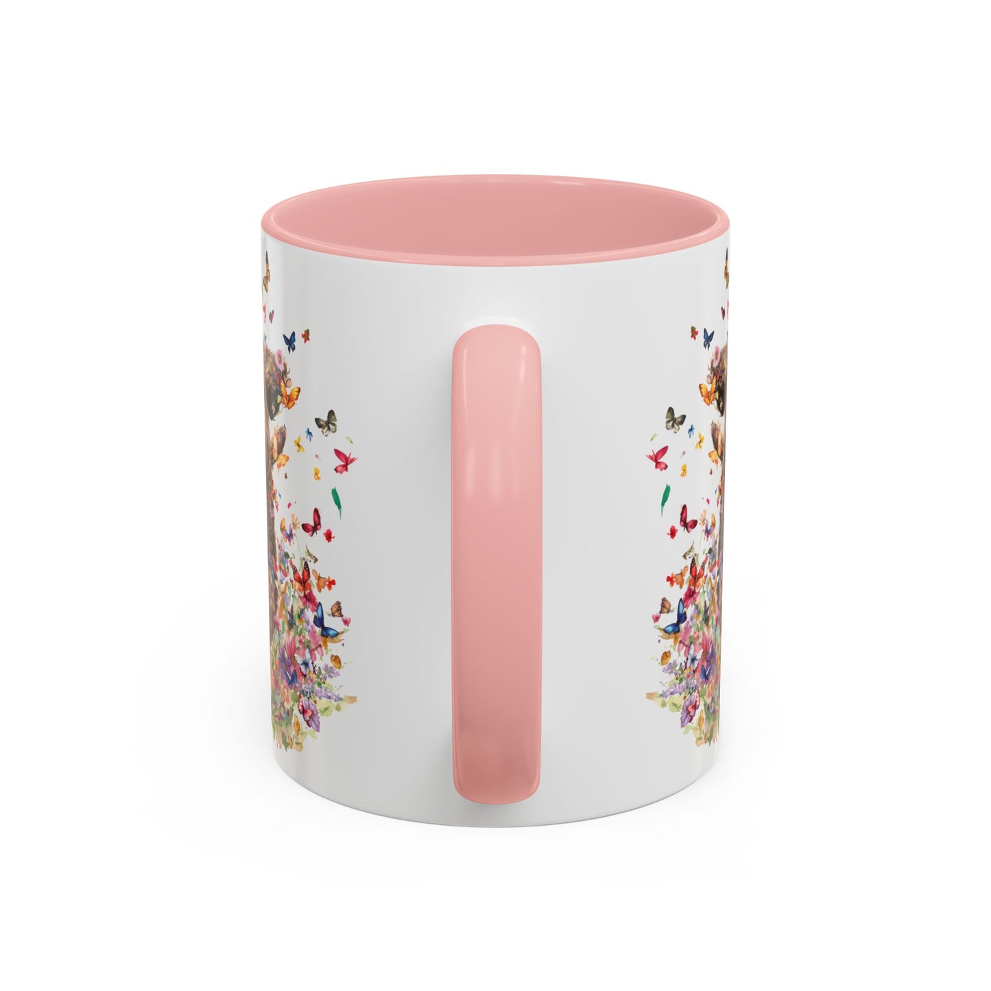 Labradoodle #4 Personalized Accent Mugs, 11oz