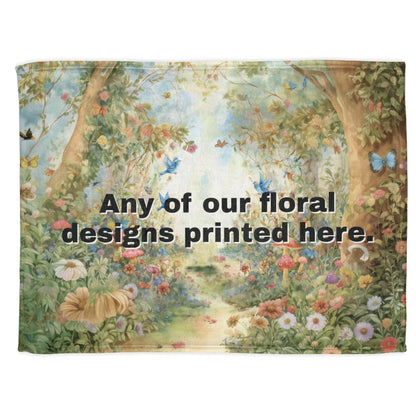 ANY DESIGN #4 Personalised Mystical Forest Blanket