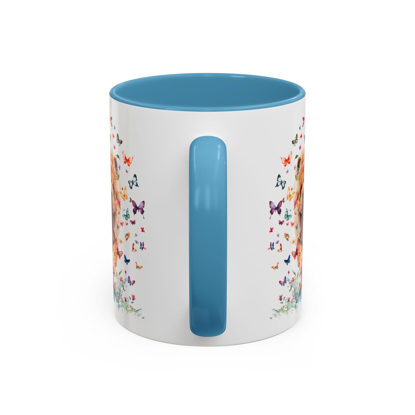 Chow Chow #6 Personalized Accent Mugs, 11oz