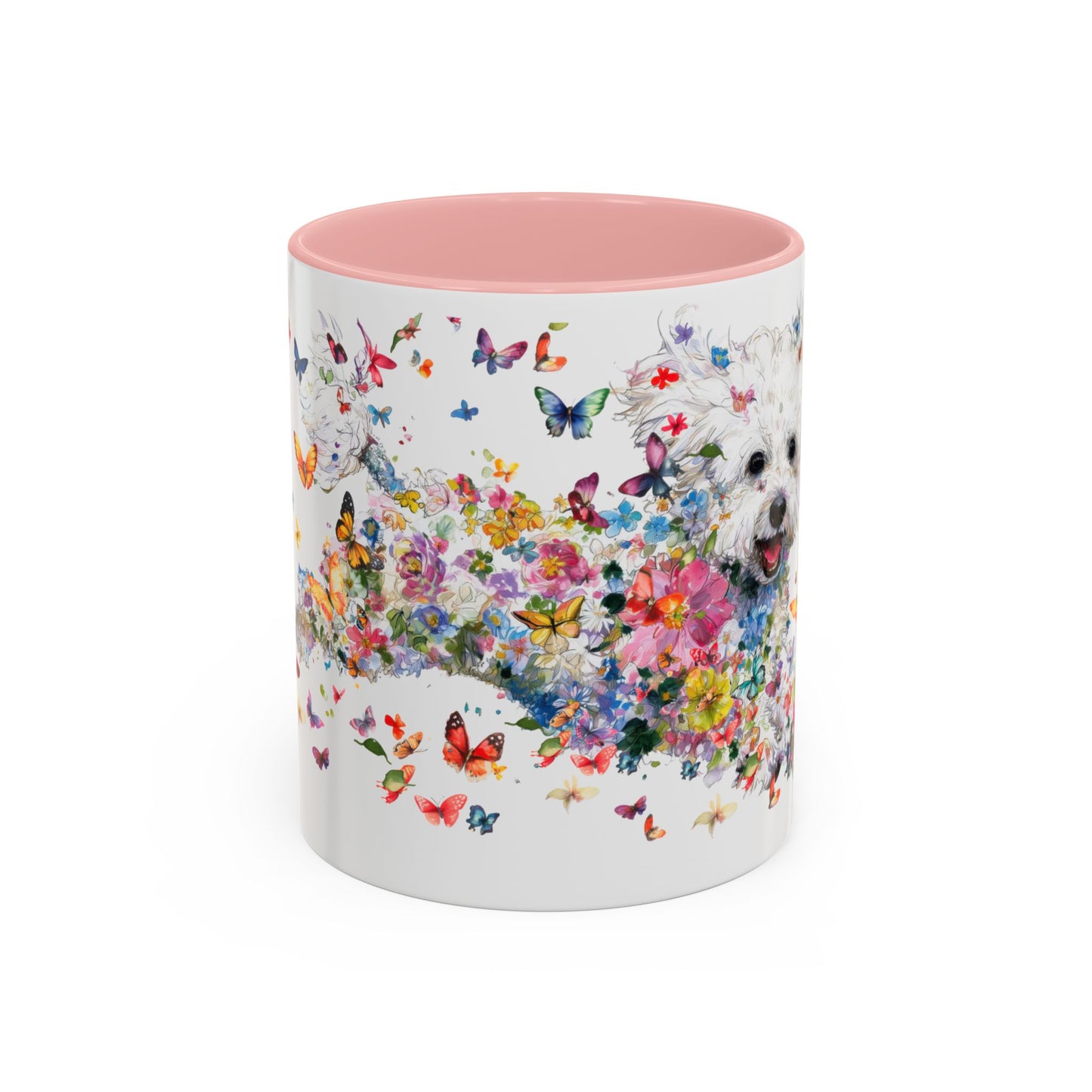 Bichon Frise #1 Personalized colourful Mugs, 11oz